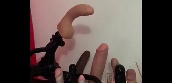  Nina La Divina transexual escort presenta sus juguetes eróticos en Ibiza